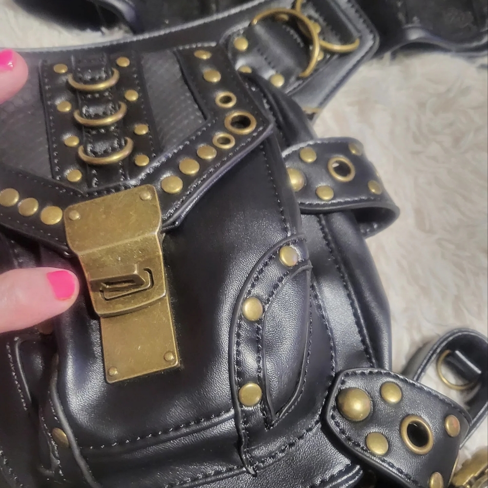 Leather satchel bags